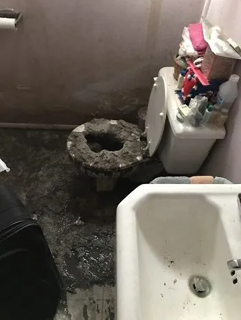 Sewage damage restoration Everett WA