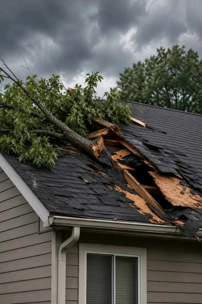 Storm water damage cleanup and water removal at an Everett, WA property