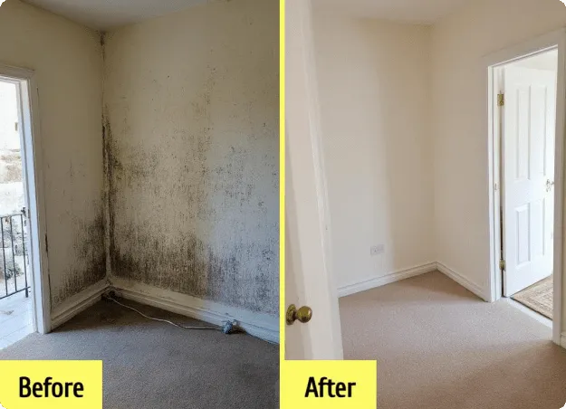 Commercial plumbing leak causing water damage in Everett, WA