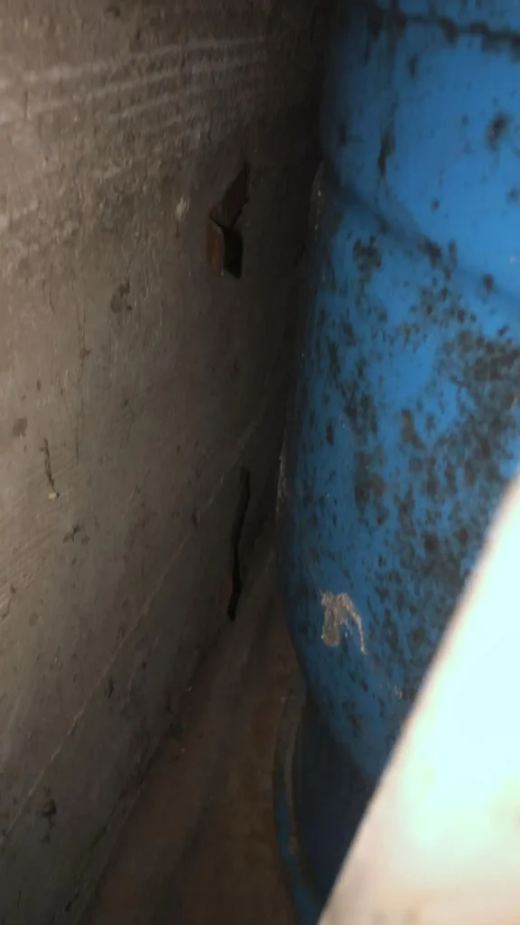 Hidden water damage behind commercial walls and cabinets in Everett, WA