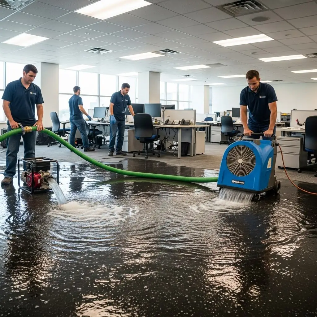 Commercial water extraction and cleanup in Everett WA