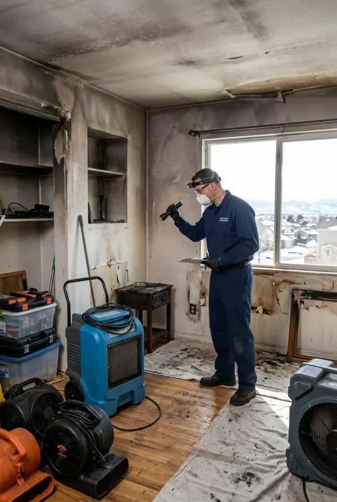 Emergency fire damage restoration services in Everett WA